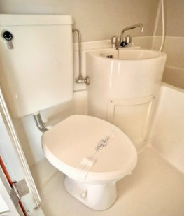 田方郡函南町　S造一棟アパートのトイレ