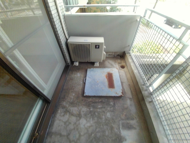 マリンクレール御影のバルコニー