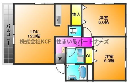 ルネス荒木三番館の間取り