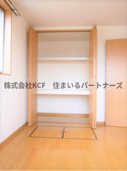 ルネス荒木三番館の収納|大きなものも収納できそうです