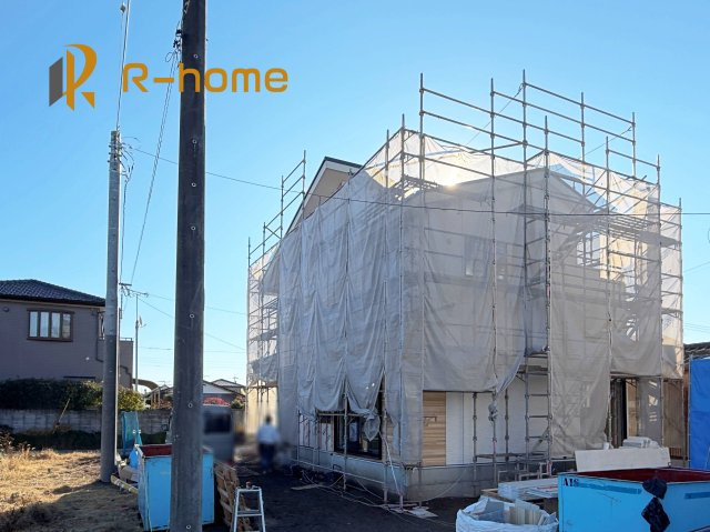 水戸市小吹町2期　新築戸建て　3号棟の外観|ご予約を頂ければ、『平日』はもちろん『早朝』や『夜間』もご見学可能です♪お気軽にお申し付けください♪