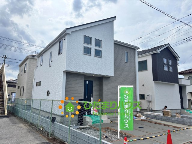 久喜市久喜東10期　新築一戸建て　08　グラファーレの外観