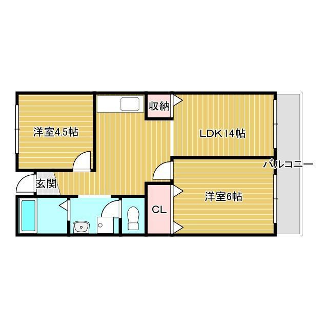グリーンハイツ星見の間取り