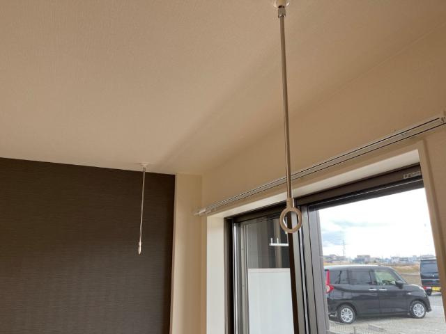 ヴィラ・ソレイユ　Ａ　の設備|室内物干し（イメージ）