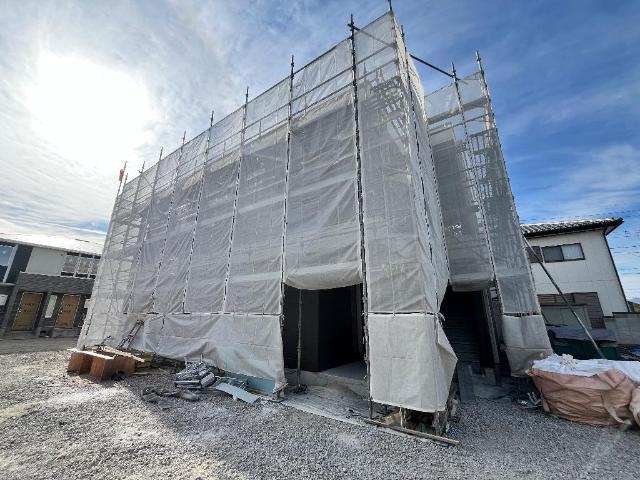 ヴィラ・ソレイユ　Ａ　の外観|建築現場