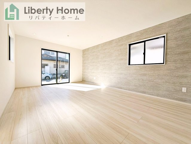 つくば市松栄1期　新築戸建の外観