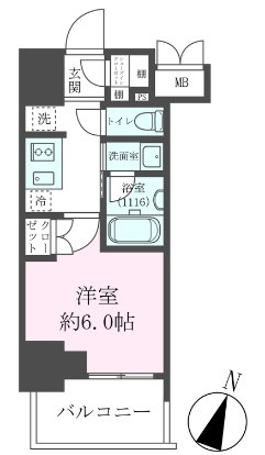 【間取り】 | クレストコート靱公園　ＴＨＥ　ＣＬＡＳＳ