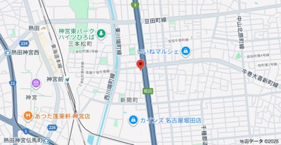 【地図】 | エスプレイス名古屋神宮前