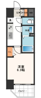 【間取り】 | プレサンス　ＤＯＭＥＣＩＴＹ　コレーレ