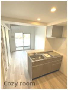 【キッチン】 | セレニテ江坂エクラ | きれいなシステムキッチンです