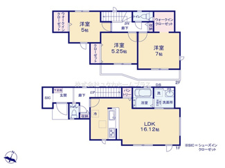 【間取り】 | 立川市柏町4丁目　新築戸建　【全8棟】