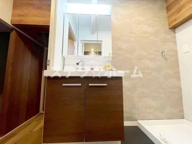 ハイム北野の独立洗面台|独立洗面化粧台付き