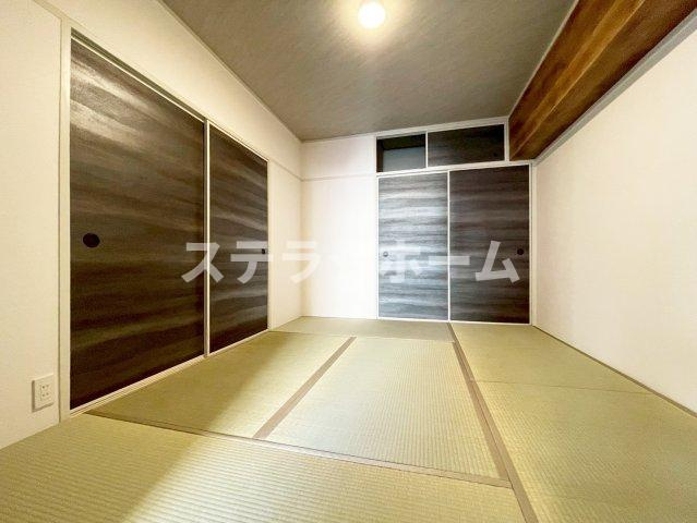 ハイム北野の和室|落ち着いた雰囲気の和室付きです