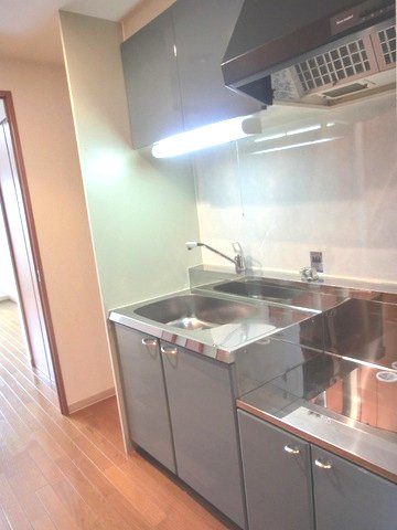 メゾン西梅田のキッチン|ガス、ＩＨどちらも設置ＯＫ