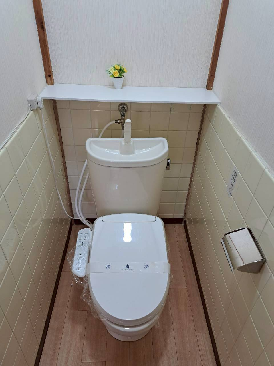 新潟市中央区女池３丁目のアパートのトイレ