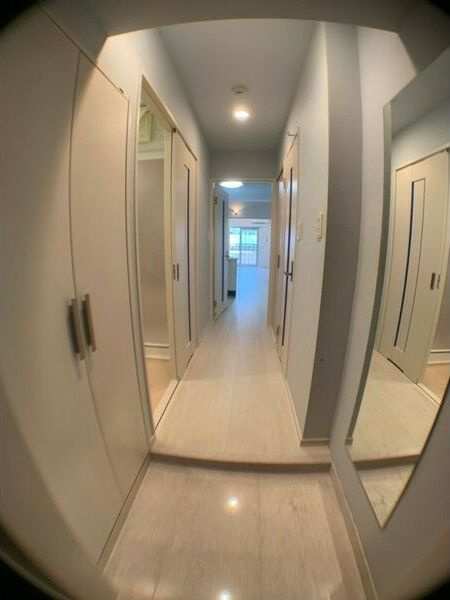 ジューム南船場の玄関