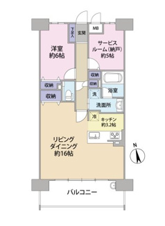 【間取り】 | コンツェルトスクエアガーデン