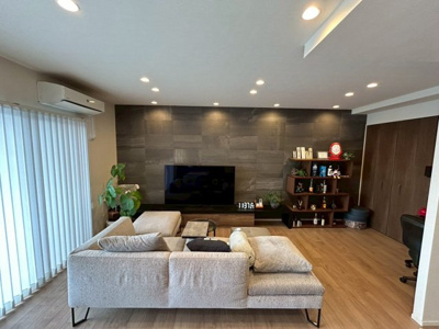 【居間・リビング】 | コンツェルトスクエアガーデン | 広々LDK19.2帖