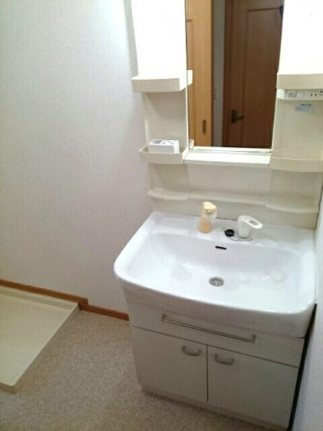 宇塚ハイツの洗面所