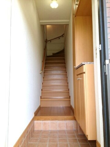 宇塚ハイツの玄関