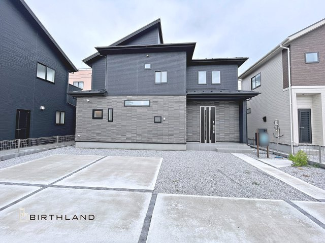 新築戸建・新築建売　みどり市大間々町大間々2期　大間々南小・大間々中の外観|完成済みなのでいつでもご内覧可能です！お気軽にお問い合わせください♪