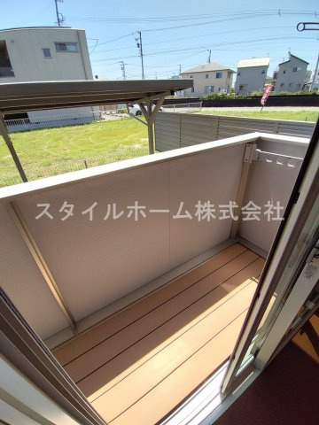 ＨＩＢＡＲＩのバルコニー|陽当たり良好なバルコニーです