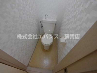 【トイレ】 | アルカディアカワド | コンパクトで使いやすいトイレです