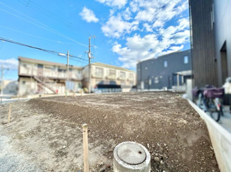 【前面道路含む現地写真】 | 豊中市三和町　土地　注文住宅　建築条件なし