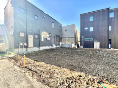 【前面道路含む現地写真】 | 豊中市三和町　土地　注文住宅　建築条件なし