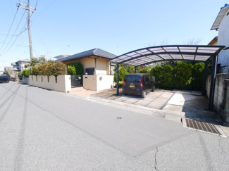 【外観】 | 茂原市小林　平屋中古戸建 | 平成13年4月築 4LDK平屋建 敷地約167坪リビング約25帖 カーポート3台都市ガス 閑静な立地