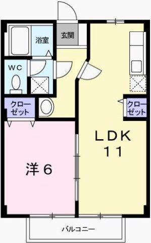 エムズフォレストの間取り