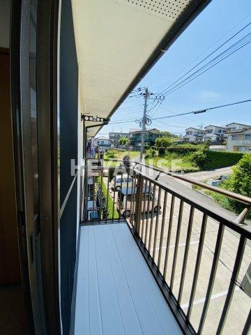 フルールヒルズのバルコニー