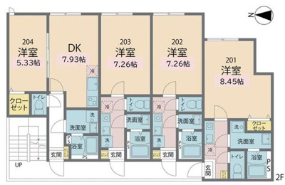 【区画図】 | カインドネス鷹の台