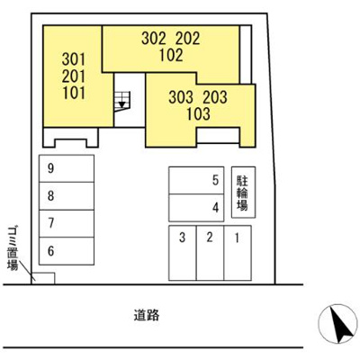【区画図】 | ディーシャンブル北町 
