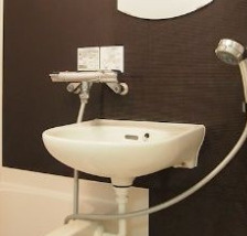 中野区新井４丁目の賃貸マンションの洗面所