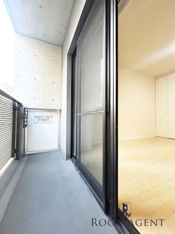 グランレーヴ千代田のバルコニー