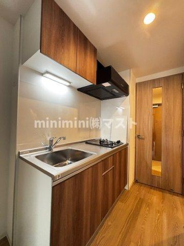 大阪市東成区大今里西３丁目の賃貸マンションのキッチン