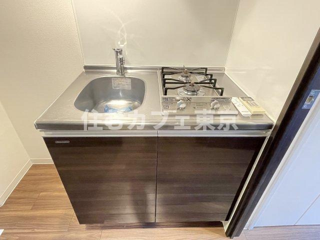 レジディア国立のキッチン|ガスコンロのキッチンです※別部屋写真