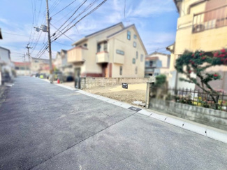 【前面道路含む現地写真】 | 宇治市大久保町平盛　土地