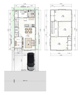 【参考プラン】 | 宇治市大久保町平盛　土地 | 参考プラン図（詳細はお問合せください）