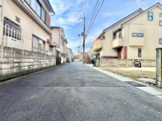 【前面道路含む現地写真】 | 宇治市大久保町平盛　土地 | 注文住宅ならご家庭のライフプランに沿った間取や仕様が実現♪