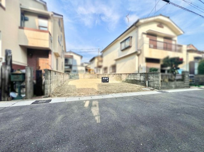 【前面道路含む現地写真】 | 宇治市大久保町平盛　土地