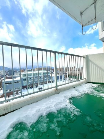 クリーンリバー桑園のバルコニー