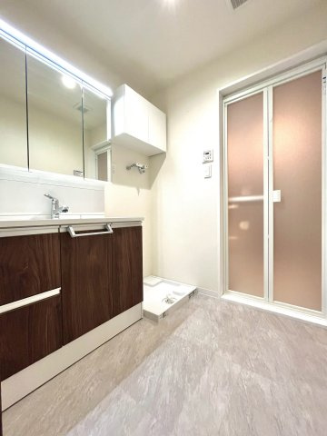 クリーンリバー桑園の脱衣所