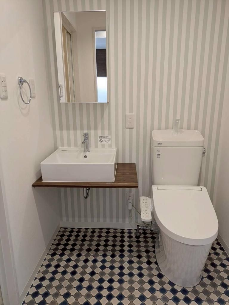 ハイツオークラシノハラの洗面所