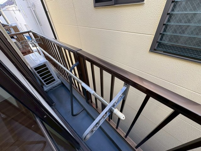 ハイツオークラシノハラのバルコニー