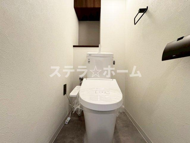 セントラルパレス東豊中のトイレ|コンパクトで使いやすいトイレです