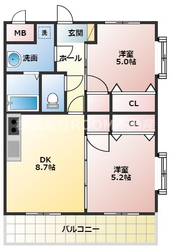 Y&Mデイジーの間取り