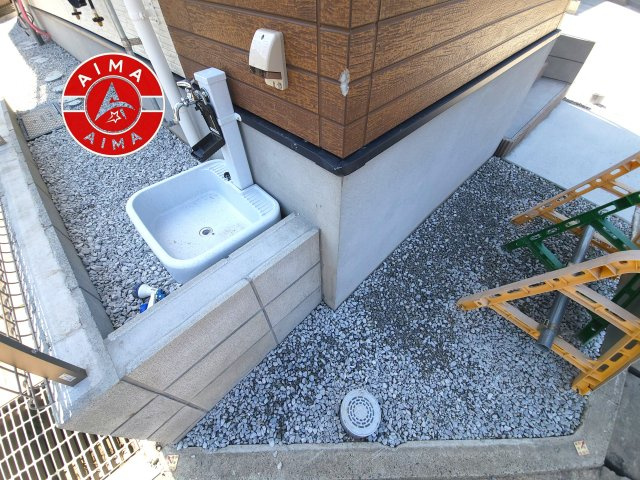 福岡市南区弥永2丁目第3-2棟（1号棟）の庭|お庭で自由な時間を過ごせます。