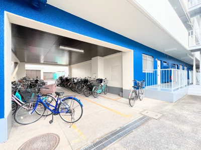 【駐輪場】 | 藤和中山コープ | ◆ちょっとしたお買い物には欠かせない自転車が停められるのも嬉しいですよね♪